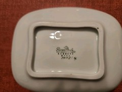 VINTAGE RAYMOND PEYNET ROSENTHAL LOVEBIRDS DISH SIGNED