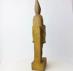 Ancient Egyptian Falcon Bird God Horus Statue large heavy stone Egyptian BC