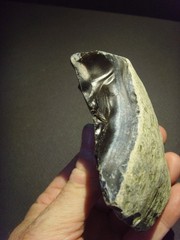 Lower Paleolithic – Fine Acheulean ‘hooked’ scraper. c.450,000 BP.