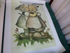 3 Adorable Vintage M. I. Hummel/Goebel Collectors’ Club Unframed Prints