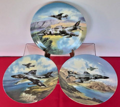 Stunning Trio of Ltd Edition Wedgwood”The Dawn of the Jet Age”Collection Plates
