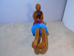 FABRIC BEAN BOTTOM KOKOPELLI SHELF SITTER PLUSH UNBRANDED (ML598)