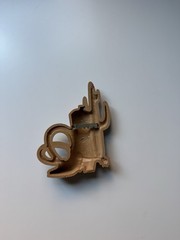 Vintage Home Interiors Burwood Western Cowboy Boot Cactus Horseshoe Wall Plaque