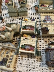 40+ Avon Victorian Memories Miniature Furniture Collectibles Estate *READ*