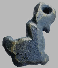 300 BC Ancient Carved Engraved Gemstone Pendant Medallion Amulet Dolphin