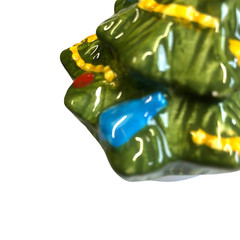 Christmas Tree Ornaments Tea Pot Festive Holidays Vintage Unbranded 5 inch