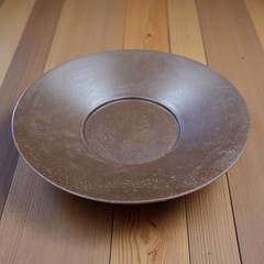 Mining Pan Metal With Antique Finish (12″ Round)