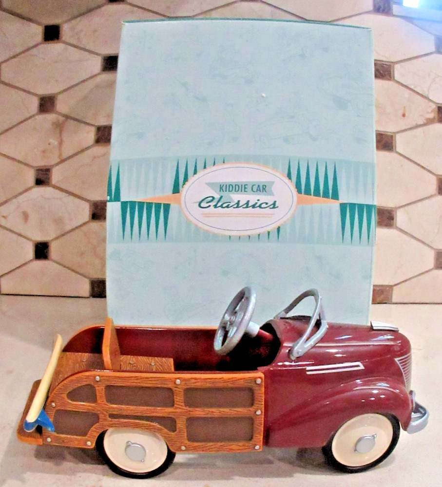 Hallmark Kiddie Car Classic, 1939 Garton Ford Station Wagon Surf Board
