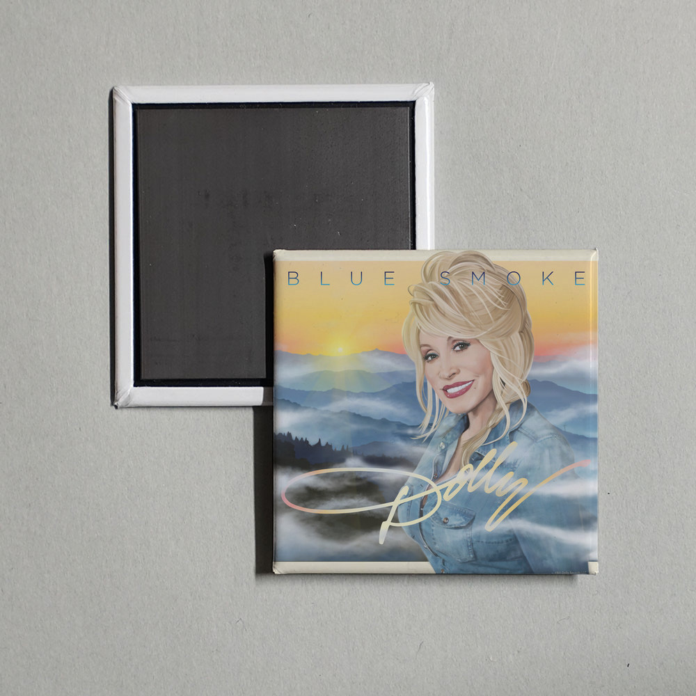 Dolly Parton – Blue Smoke Album Cover Locker Fridge Magnet