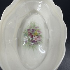 Donegal Parian China Fien Porcelain Irish Rose Vintage Dish Bowl Flower Pattern