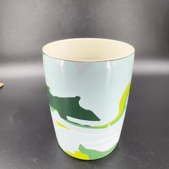 Starbucks 10 Oz Ceramic Coffee Mug With SPASH Multicolor Tropical Style Mug Cup