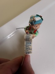 Enesco Treasury Card Ornament With original packaging! Vintage 1993