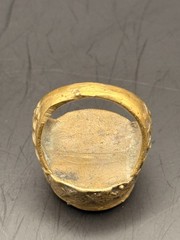 AMAZING RARE ANCIENT ROMAN ERA AUTHENTIC RING LAPIS LAZULI RING ANTIQUE ARTIFACT