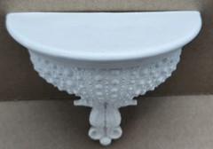 Margaret Furlong Shell Sea Urchin Seahorse Wall Sconce 2000 Mini Shelf Ceramic