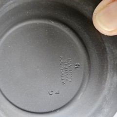 Wedgwood Black Jasperware Round Sweet Dish City Of London Crest 4″ In Box
