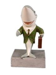 Sales Shark Bobblehead Trophy / Award