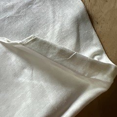 Vintage Antique Toddler Girl’s White Cotton Slip 15”X11”