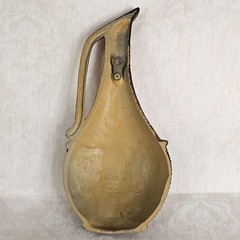 Sexton USA Cast Metal Wine Bottle Wall Decor Mid-Century 60s-70s Vintage Kitsch