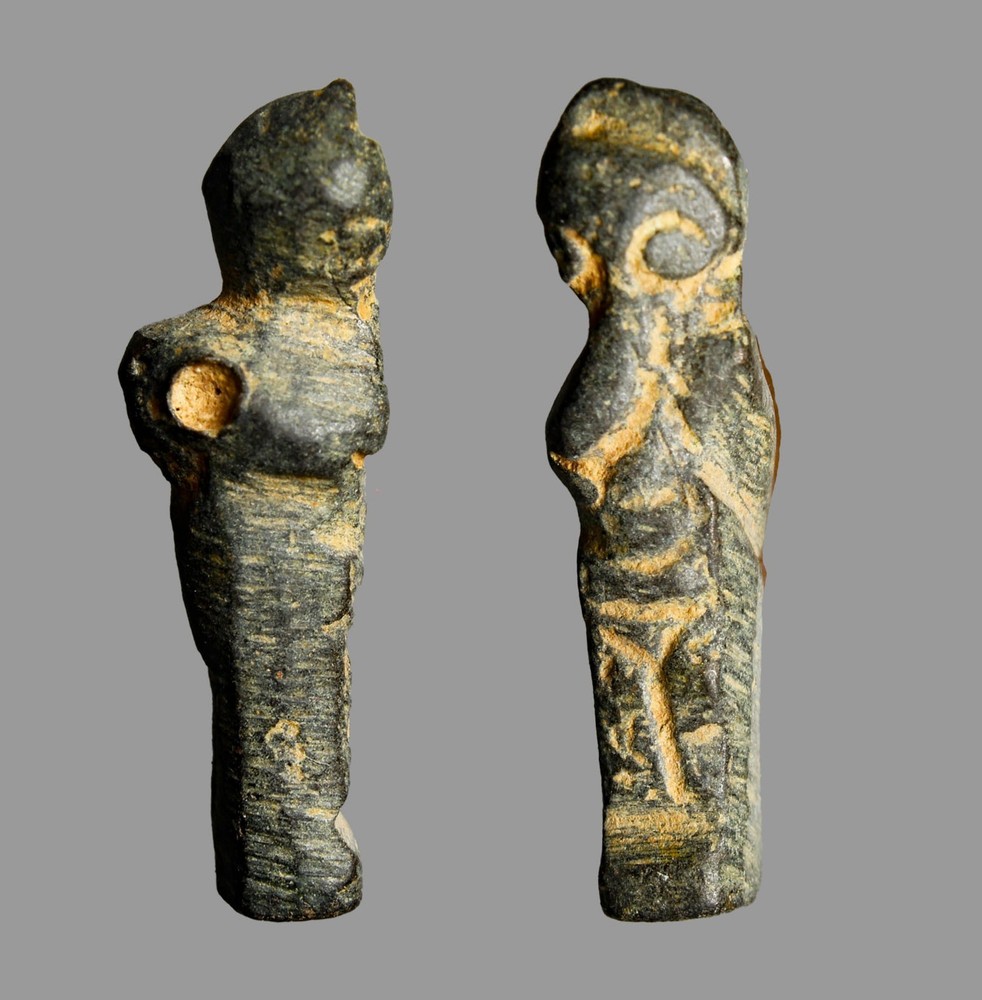 Ancient Near Eastern Bronze Baal Haddad Pendant Storm God Amulet c 1200–800BC