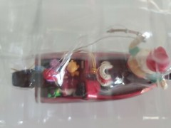 Catch Of The Holiday Enesco Treasury Of Christmas 1996 Ornament Santa Fishing