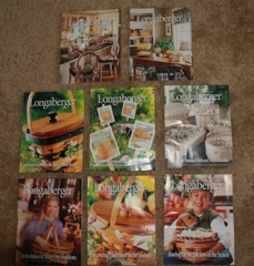1999 LONGABERGER ~ 2 Wish Lists Catalogs & 5 Flyers ~ NEW
