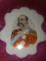 ANTIQUE Coronation Plate Of King Edward VII Great Britain 1901-1902 Year
