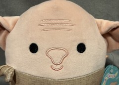 Squishmallows Wizarding World Harry Potter Dobby Sock Elf Plush Plushie Doll 7”