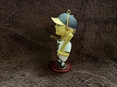 Signed Rosemont 2001 Baseball Bobblehead Ornament~The Memory Co. ~ LE ~ Signed