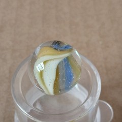 .60″ Vintage Cat Eye Hybrid Sparkler Marble- Akro Master Marble King Foreign