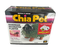 2010 Original Chia Pet Puppy Bonus Gift Original Packaging/Unopened
