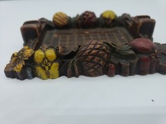 RARE Vintage 1940’s Syroco Wood Cornucopia Ashtray
