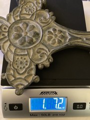 Set Of 3 Vintage Resin Celtic Religious Crosses Wall Hanging 10×6.75”