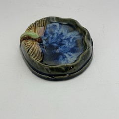 Anthropologie Art Nouveau Style Dragonfly Soap Trinket Dish