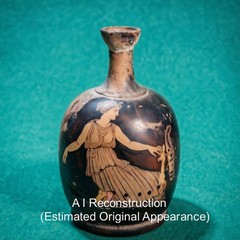 Ancient Greek Apulian Oinochoe – ca 300 BC – Beautiful!