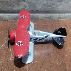 Cast Metal Aluminum Grumman Gulfhawk Airplane German Fighter Biplane
