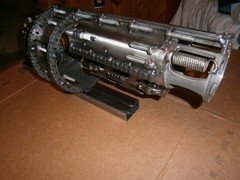 STEEL METAL ART MANCAVE DISPLAY