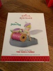 Hallmark Keepsake Ornmanet 2013 Tink Takes a Tumble Tinker Bell Peter Pan Disney