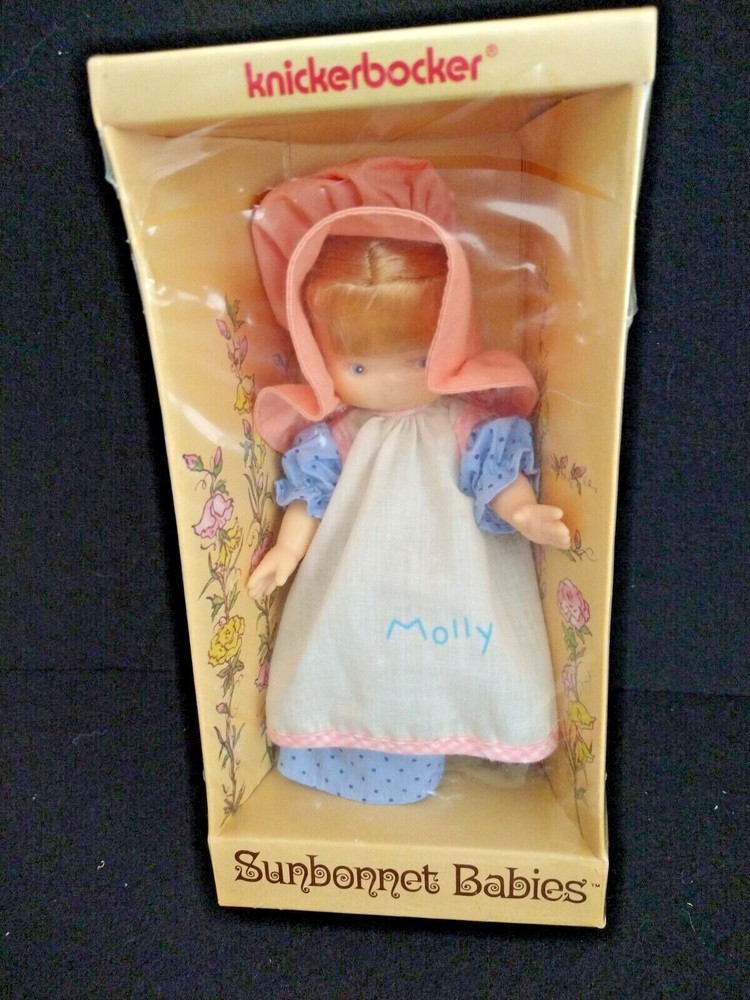 1975 knickerbocker Sunbonnet Baby Molly mint in box