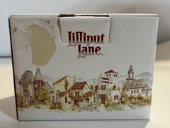 Vintage Lilliput Lane 1995 Vanbrugh Lodge with Deed Signed English Village Piece