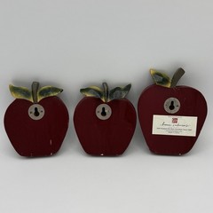 Vintage Apple Kitchen Decor Lot Home Interiors Wall Plaques Shelf Butter Churn