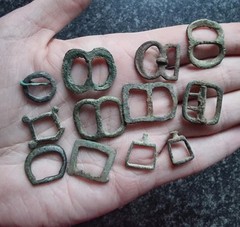 Medieval / Post Medieval Buckles Metal Detecting Finds Antique