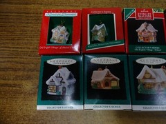 Hallmark Keepsake Miniatures Old English Village 1-9