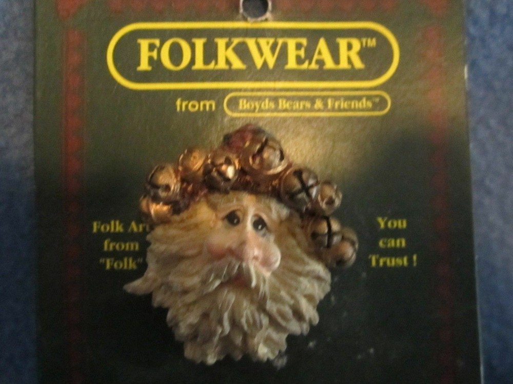 BOYDS RESIN PIN – FOLKWEAR – NA-NICK OF THE NORTH (XMAS)