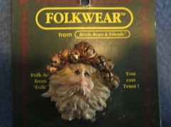BOYDS RESIN PIN – FOLKWEAR – NA-NICK OF THE NORTH (XMAS)