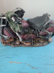 Vintage 1949 Motorcycle Resin Replica Figurine Popular Impots
