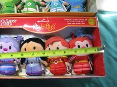 8 Hallmark Itty Bittys Rainbow Brite Hammy Indigo Red Butler Romeo Lucky Champ