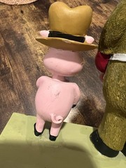 Burns & McDonnell Bobblecue Bobblehead BBQ Moose Pig duck Rare!