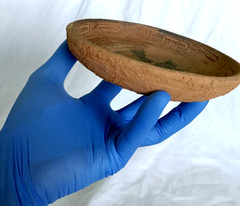 300 BC Ancient Roman Ceramic Terracotta Plateful Plate Museum Quality Artifact