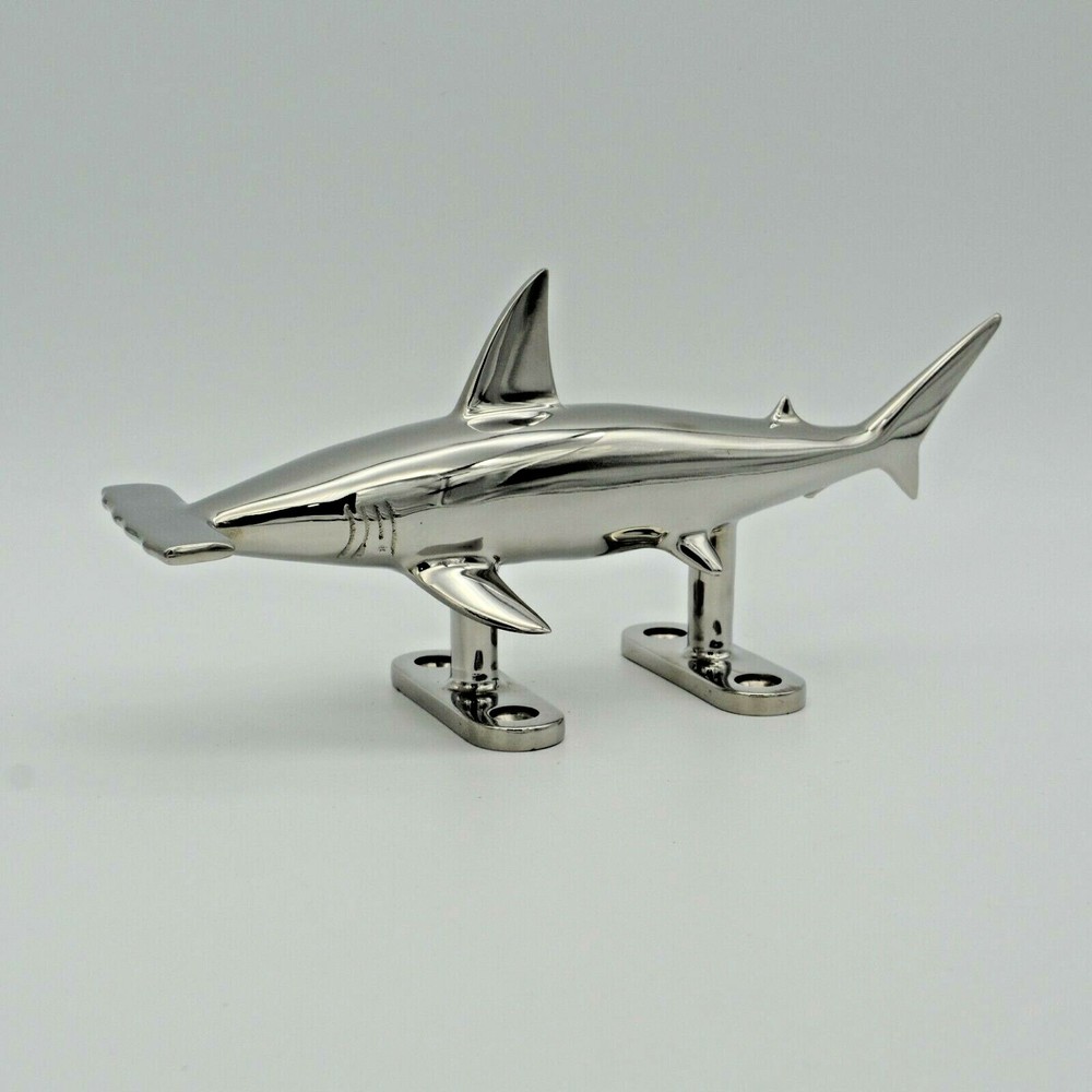 Boat Dock Cleat Hammerhead Shark Fish Nautical 316 Marine Stainless New Large