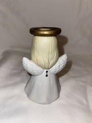 Vintage Porcelain Angel Bell Figurine